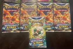 Pokemon TCG: Sword & Shield Pack Lot Of 9 -4 Vivid Voltage Packs -5 Brilliant ⭐ - Image 3
