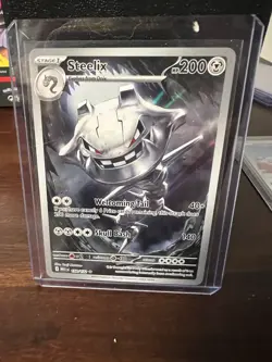 Steelix 150/132 Illustration Rare Pokemon Mega Evolution NM/M MINT In-Hand - Image 1
