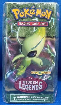 2004 Pokemon EX Hidden Legends Celebi Art Forest Guardian Theme Deck SEALED - Image 1