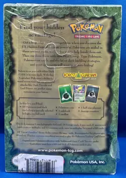 2004 Pokemon EX Hidden Legends Celebi Art Forest Guardian Theme Deck SEALED - Image 2