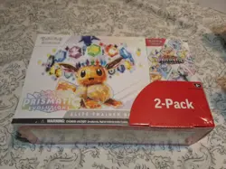 Costco Pokemon Prismatic Evolutions Elite Trainer Box with Booster Bundle 2-Pack - Image 1