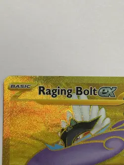 Raging Bolt ex - 218/162 Hyper Rare Holo NM Pokemon SV05: Temporal Forces - Image 2