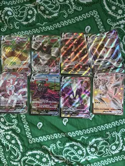 Pokemon TCG Lot of 8 VMAX Ultra Rare Cards Near Mint - Image 1