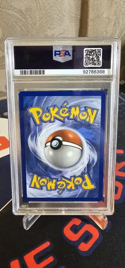 2019 Pokemon Sun & Moon Team Up Holo Pikachu Black Star Promo #SM162 PSA 8 - Image 2