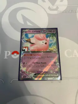 Play! Pokemon Prize Pack Series 7 Journey Together 056/159 Lillie's Clefairy ex - Image 1