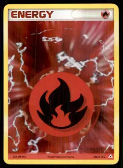 2006 EX - Holon Phantoms Fire Energy #106 - Image 1