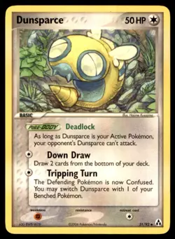 2006 EX - Legend Maker Dunsparce Basic/Uncommon #31 - Image 1