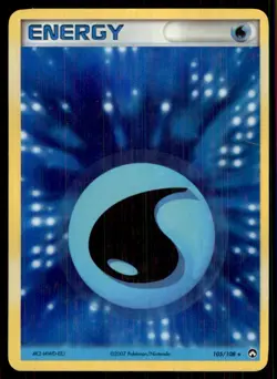 2007 EX - Power Keepers Water Energy Rare Holo #105 - Image 1