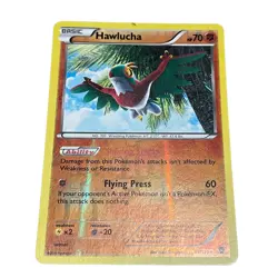 Hawlucha - 63/111 - Holo Rare Reverse Foil Near Mint Pokemon XY Furious 2B3 - Image 1