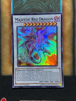 Yugioh Majestic Red Dragon LC5D-EN071 Super Rare 1st Ed NM - Image 1