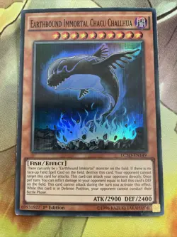 LC5D-EN149 Yugioh Super Rare Earthbound Immortal Chacu Challhua 1st Ed. Played - Image 1