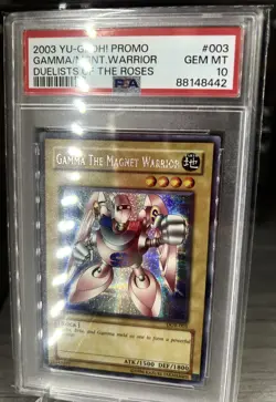 Yu-Gi-Oh! Gamma The Magnet Warrior DOR-003 PSA 10 - Image 1