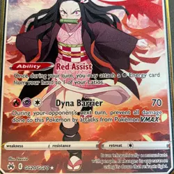 Goddess Story Gold METAL Card - Serial Number #041/100! - Anime Demon Slay - Image 4