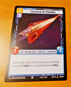 STAR WARS UNLIMITED CARD GAME TCG CARTE 60/264 LOF FR MINT - Image 1