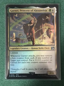 Garnet, Princess of Alexandria Foil Card Final Fantasy MTG - Image 1