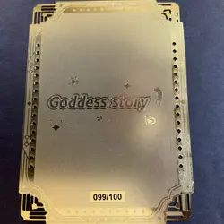 Goddess Story Gold METAL Card - Serial Number #099/100! - Anime Bikini CC - Image 1