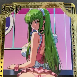 Goddess Story Gold METAL Card - Serial Number #099/100! - Anime Bikini CC - Image 2