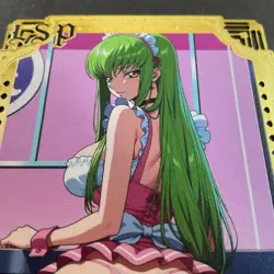 Goddess Story Gold METAL Card - Serial Number #099/100! - Anime Bikini CC - Image 3