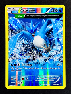 2015 Pokemon ARTICUNO Roaring Skies REVERSE HOLO Foil Rare XY Set Card 17/108 NM - Image 1