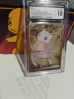 Pokemon Mew EX Gold Hyper Rare Holo TCG Card Scarlet & Violet - Image 1