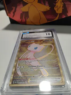 Pokemon Mew EX Gold Hyper Rare Holo TCG Card Scarlet & Violet - Image 4