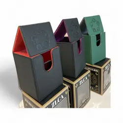 LOT of 6 MANA Card Deck Box Case ZLCA Magnetic Lined TCG Wholesale Resell Bundle - Image 1
