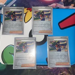 4X Carmine 145/167 Regional Promo Near Mint Trading Card Game Pokemon - Image 4