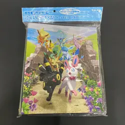 Pokemon Center Eeveelutions Eevee Heroes Card Collection File Binder - Image 1