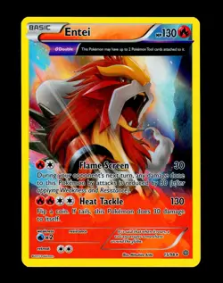 2015 Pokemon ENTEI Ancient Origins REVERSE HOLO Foil Rare XY Set Card 15/98 NM+ - Image 2