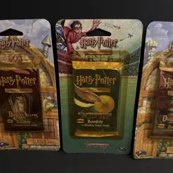Harry Potter Trading Card Game TCG Diagon Alley,Quidditch Cup (9 Booster Packs) - Image 3