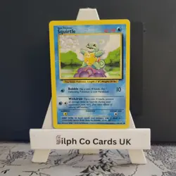Squirtle 63/102 Base Set Pokemon Card WOTC - Image 1