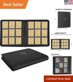 Durable Top Loader Card Storage Binder - Keeps Cards in Mint Condition - Image 1
