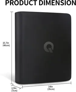 Durable Top Loader Card Storage Binder - Keeps Cards in Mint Condition - Image 4