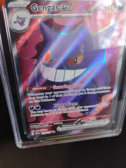 Pokemon Gengar EX Full Art Ultra Rare Holo Card Temporal Forces - Image 2