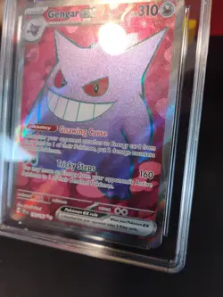 Pokemon Gengar EX Full Art Ultra Rare Holo Card Temporal Forces - Image 3