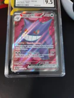 Pokemon Gengar EX Full Art Ultra Rare Holo Card Temporal Forces - Image 5