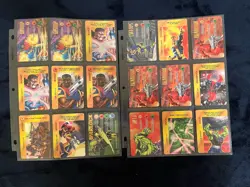 Marvel Overpower Card Game Lot of 170 Mixed trading cards 250 Cards Total 1995 - Image 1