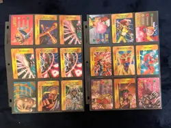 Marvel Overpower Card Game Lot of 170 Mixed trading cards 250 Cards Total 1995 - Image 2