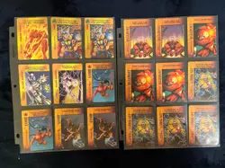 Marvel Overpower Card Game Lot of 170 Mixed trading cards 250 Cards Total 1995 - Image 5