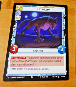 STAR WARS UNLIMITED CARD GAME TCG CARTE 44/264 LOF FR MINT - Image 1