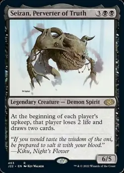 Seizan, Perverter of Truth Light Play, English Magic the Gathering MTG Jumpstart - Image 1