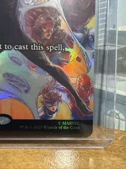 NM Borderless Foil Thrill of Possibility, MTG, Marvel's Spider-Man, Magic, 28 - Image 3