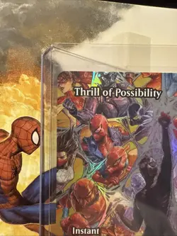 NM Borderless Foil Thrill of Possibility, MTG, Marvel's Spider-Man, Magic, 28 - Image 5