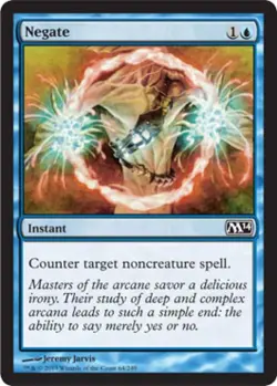 Negate -Foil Light Play MTG Magic 2014 Core Set - Image 1