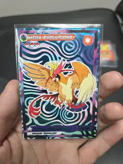 5pc Lot Non-TCG Mega Pokemon Cards Galaxy Peru Licensed Blue Engraved Foil Nm - Image 3