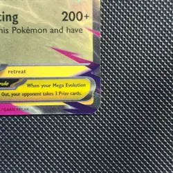 Mega Manectric EX Pokemon TCG Mega Evolution Double Rare 050/132 NM Pack Fresh - Image 4