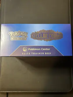 Stellar Crown Pokemon Center Elite Trainer Box ETB SEALED - Image 5