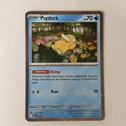 Pokemon TCG Psyduck MEP 007 Mega Evolution Pokemon Blister Promo - Image 1