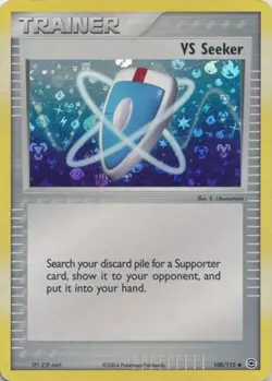 NM-Mint VS Seeker - 100/112 - Uncommon - Reverse Holo Pokemon FireRed & LeafGree - Image 1