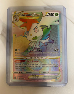 Shaymin VSTAR 173/172 Swsh09 Secret Rare Brilliant Stars NM-M Pokemon TCG - Image 1